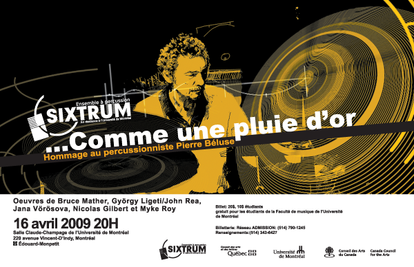 Sixtrum, homage à Pierre Béluse, 2009